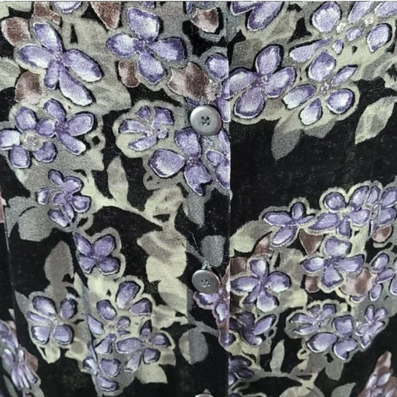 EUC Notations Button Up Blouse size 2X - Picture 3 of 10